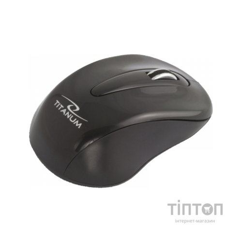 Мишка Esperanza Titanum TM104K чорна, безпровідна, USB
