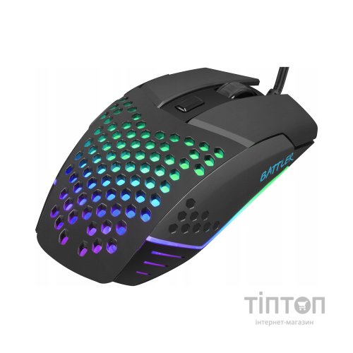 Мишка Fury Battler USB Black (NFU-1654)