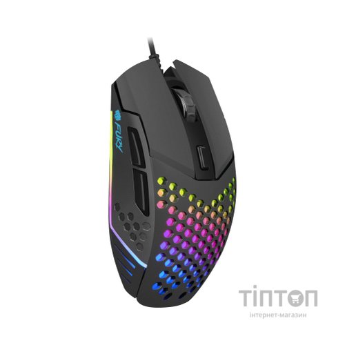 Мишка Fury Battler USB Black (NFU-1654)