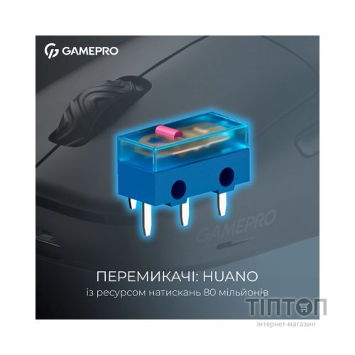 Мишка GamePro Asgard Loki Wireless/USB Black (GM022B)