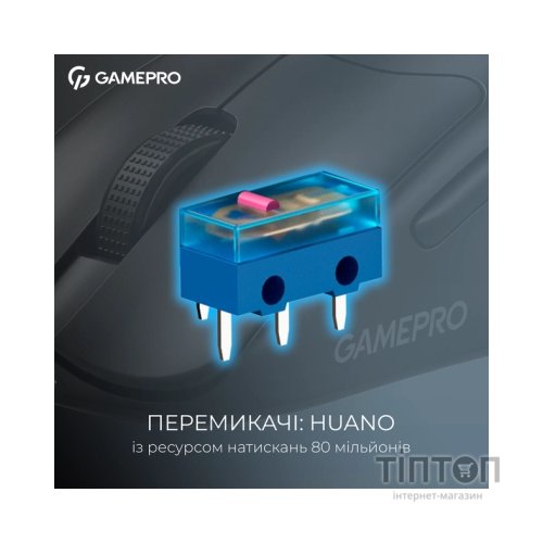 Мишка GamePro Asgard Surt Wireless/Bluetooth/USB Black (GM017B)