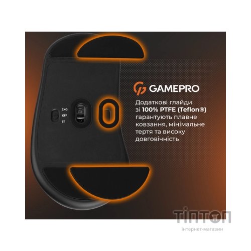 Мишка GamePro Genesis Avenger Wireless/Bluetooth/USB White (GM096W)