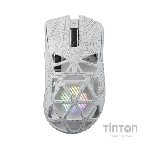 Мишка GamePro Genesis Hollow Wireless/Bluetooth/USB White (GM870HW)
