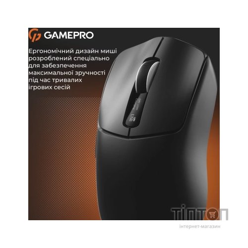 Мишка GamePro Genesis Ranker Wireless/Bluetooth/USB Black (GM012B)