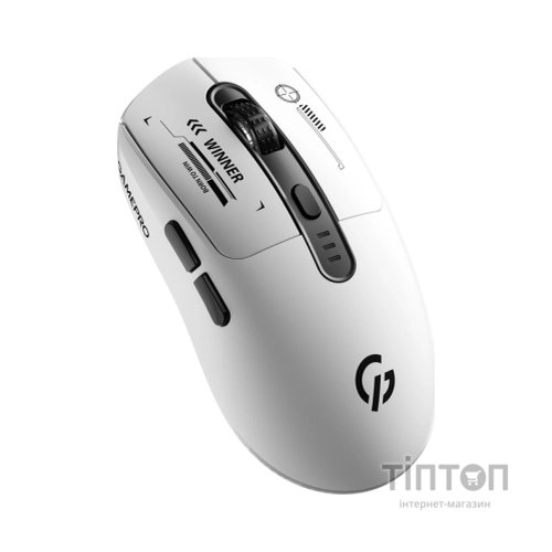 Мишка GamePro Genesis Winner Wireless/Bluetooth/USB White (GM079W)