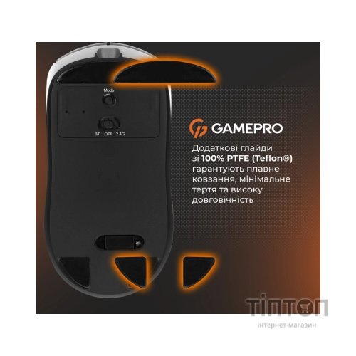 Мишка GamePro Genesis Winner Wireless/Bluetooth/USB White (GM079W)