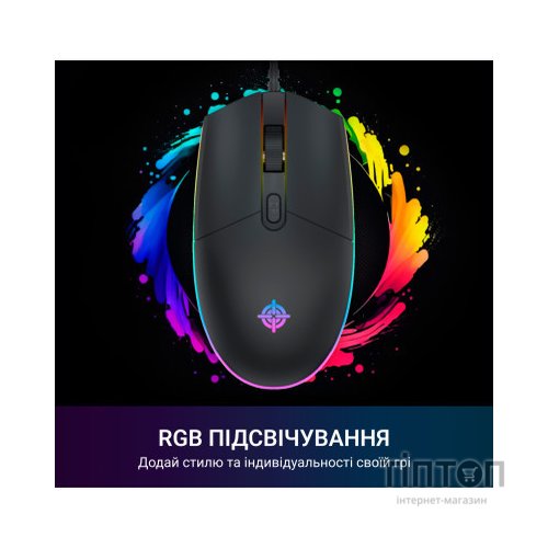 Мишка GamePro GM152 USB Black (GM152)