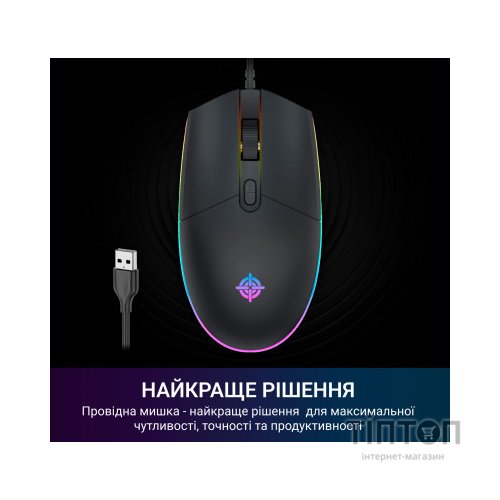 Мишка GamePro GM152 USB Black (GM152)