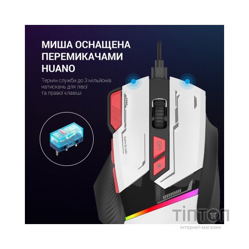Мишка GamePro GM300W USB White (GM300W)