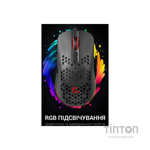 Мишка GamePro GM395 RGB USB Black (GM395)