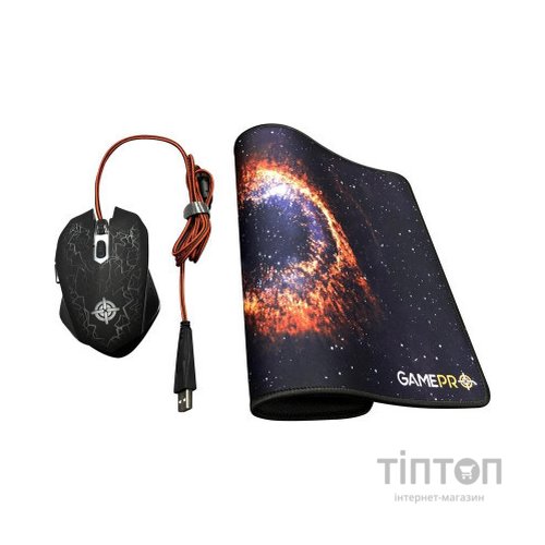 Мишка GamePro GS347 Combo 2 в 1 миша + ігрова поверхня (GS347)