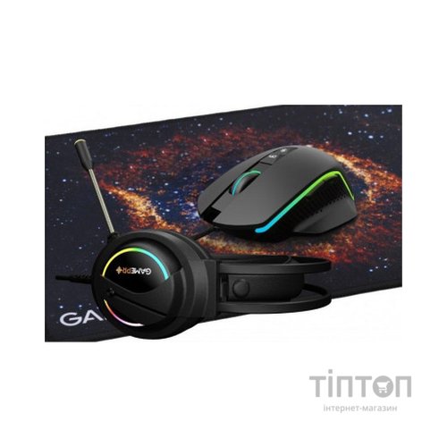 Мишка GamePro GS890 Combo 3 в 1 миша + ігрова поверхня + гарнітура (GS890)