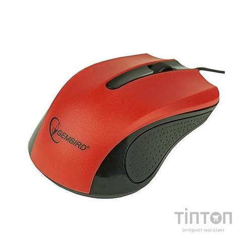 Мишка Gembird MUS-101-R червона, USB