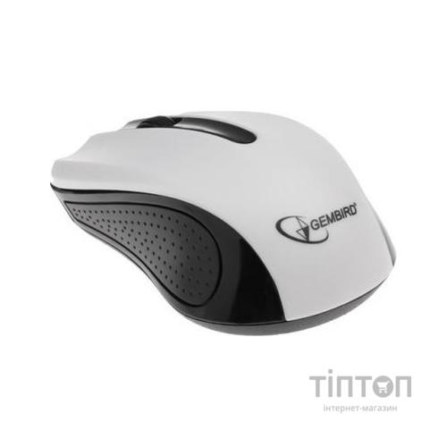 Мишка Gembird MUS-101-W біла, USB