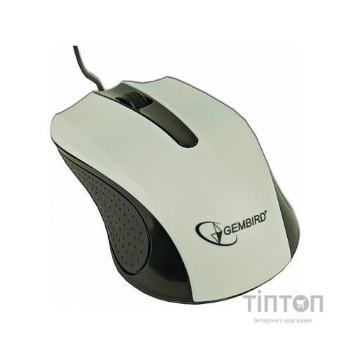 Мишка Gembird MUS-101-W біла, USB