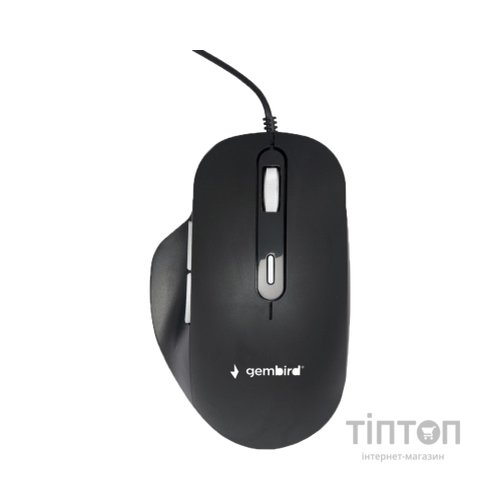 Мишка Gembird MUS-6B-02 USB Black (MUS-6B-02)