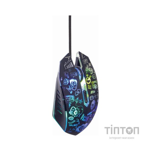 Мишка Gembird MUS-6B-GRAFIX-01 USB Black (MUS-6B-GRAFIX-01)