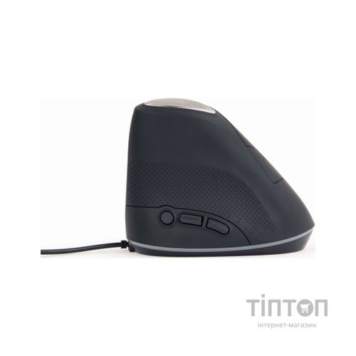 Мишка Gembird MUS-ERGO-03 USB Black (MUS-ERGO-03)