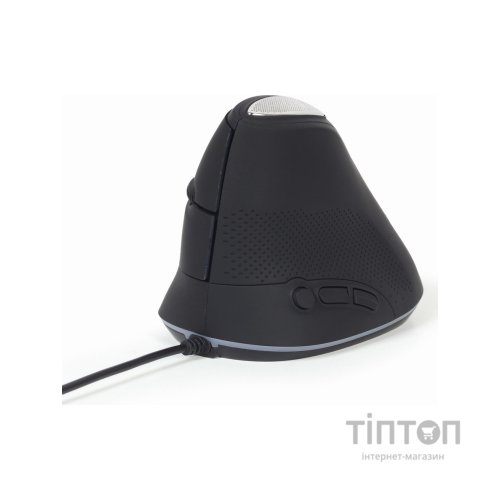 Мишка Gembird MUS-ERGO-03 USB Black (MUS-ERGO-03)