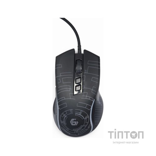 Мишка Gembird MUSG-RGB-01 USB Black (MUSG-RGB-01)