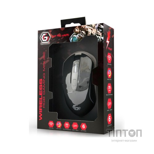 Мишка Gembird MUSGW-6BL-01 Wireless Black (MUSGW-6BL-01)