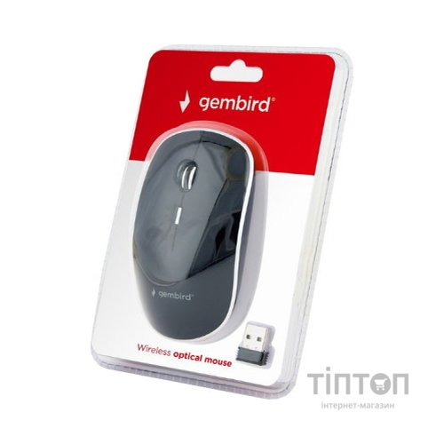 Мишка Gembird MUSW-4B-01 Black (MUSW-4B-01)