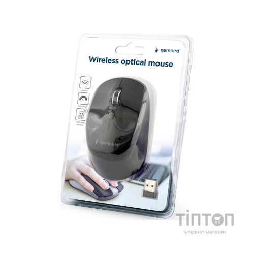 Мишка Gembird MUSW-4B-05 Wireless Black (MUSW-4B-05)