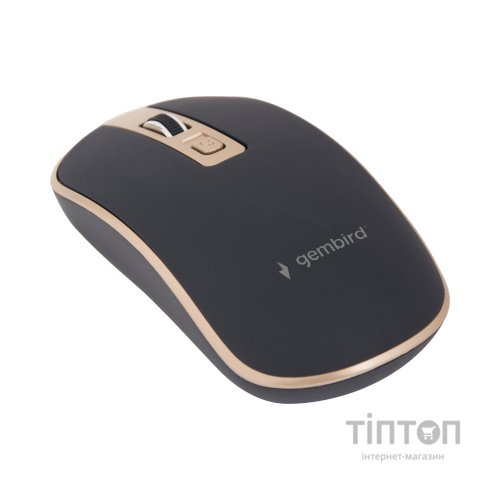 Мишка Gembird MUSW-4B-06-BG Wireless Black-Gold (MUSW-4B-06-BG)