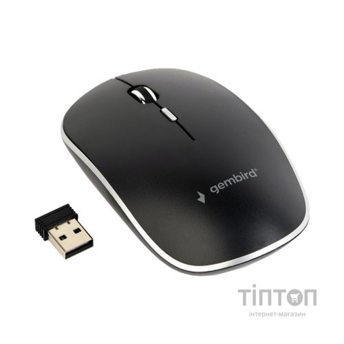 Мишка Gembird MUSW-4BS-01 Wireless Black (MUSW-4BS-01)