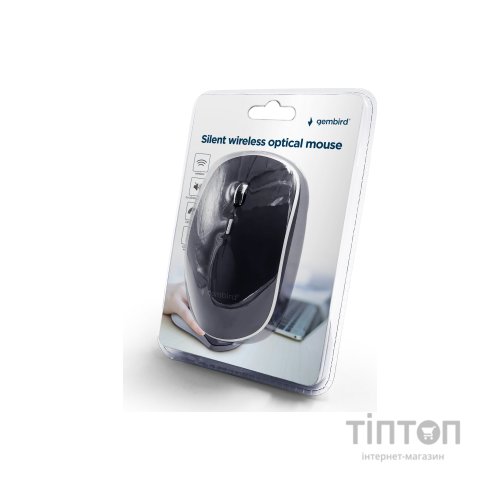 Мишка Gembird MUSW-4BS-01 Wireless Black (MUSW-4BS-01)