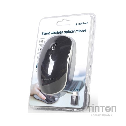 Мишка Gembird MUSW-4BSC-01 Wireless Black (MUSW-4BSC-01)