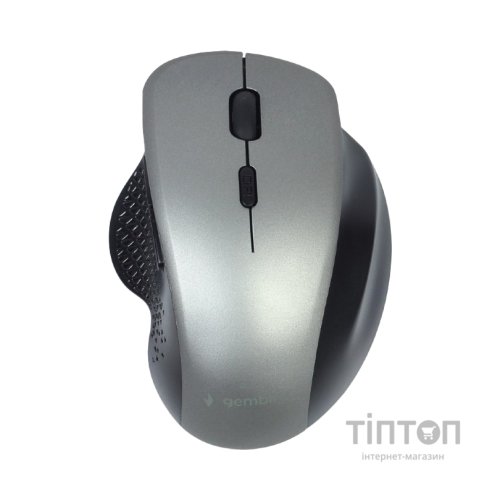 Мишка Gembird MUSW-6B-02-BG Wireless Black-Spacegrey (MUSW-6B-02-BG)