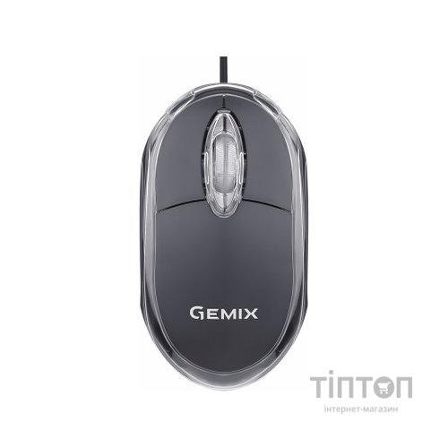 Мишка Gemix GM105 USB black (GM105Bk)
