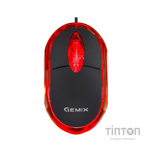 Мишка Gemix GM105 USB black (GM105Bk)