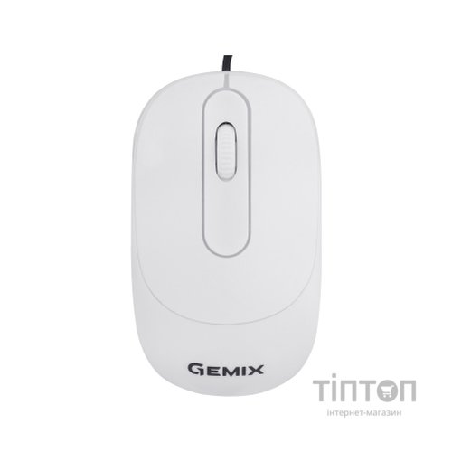 Мишка Gemix GM145 USB White (GM145Wh)