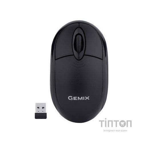 Мишка Gemix GM185 Wireless Black (GM185Bk)