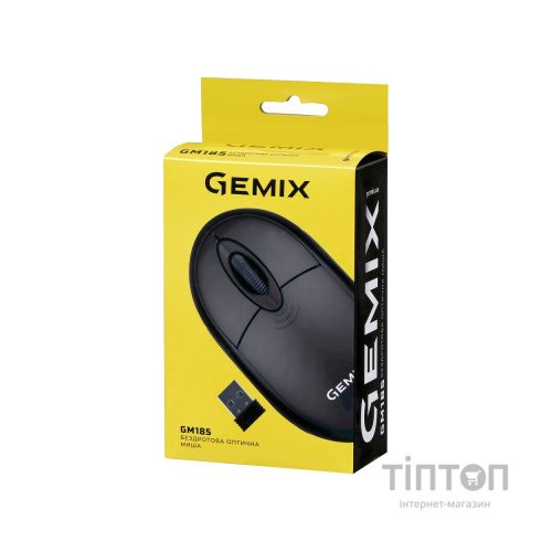 Мишка Gemix GM185 Wireless Black (GM185Bk)