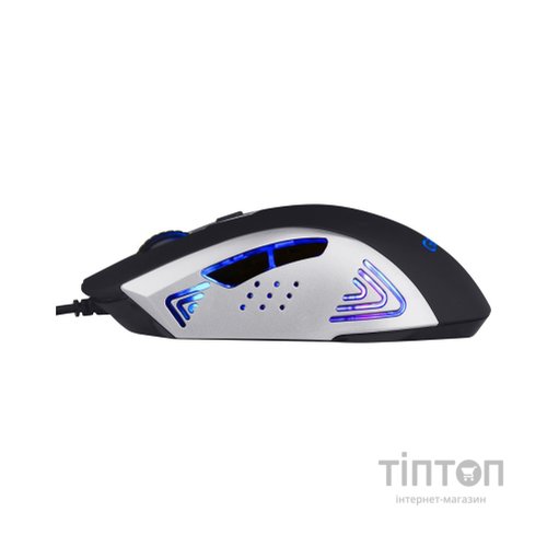 Мишка Gemix W100 USB Black/Gray + ігрова поверхня (W100Combo)