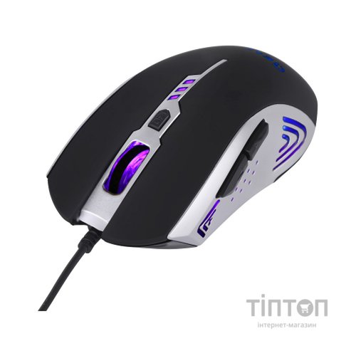 Мишка Gemix W100 USB Black/Gray + ігрова поверхня (W100Combo)