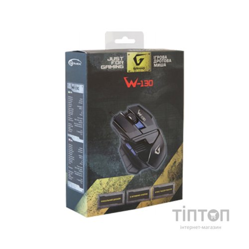 Мишка Gemix W130 чорна, USB
