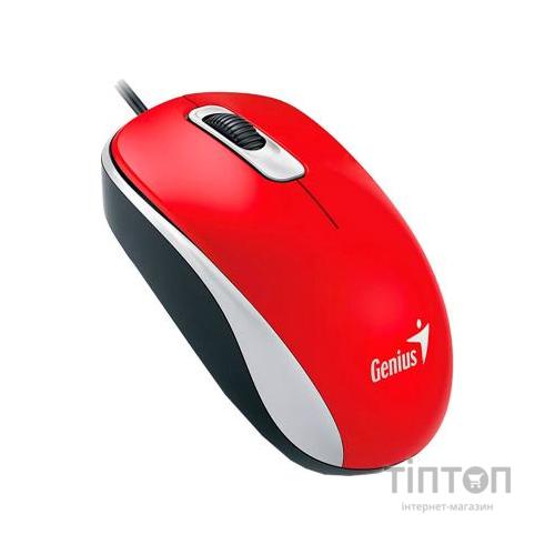 Мишка Genius DX-110 червона, USB