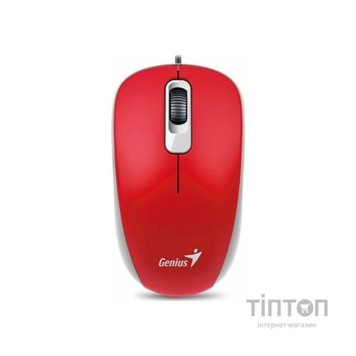 Мишка Genius DX-110 червона, USB