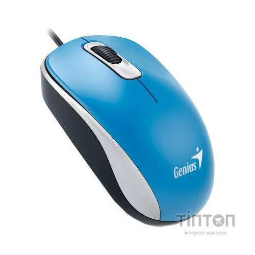 Мишка Genius DX-110 синя, USB