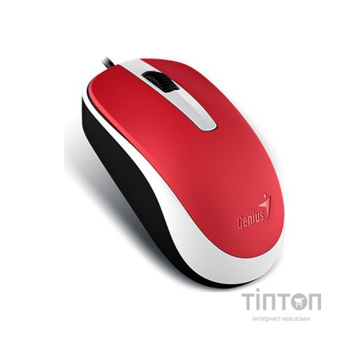 Мишка Genius DX-120 червона, USB