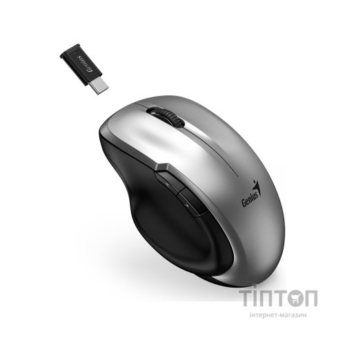 Мишка Genius Ergo 8200S Wireless Silver (31030029404)