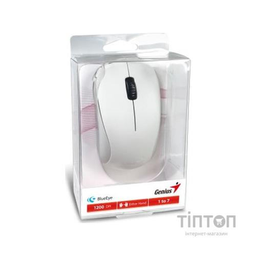 Мишка Genius NX-7000 біла, безпровідна, USB