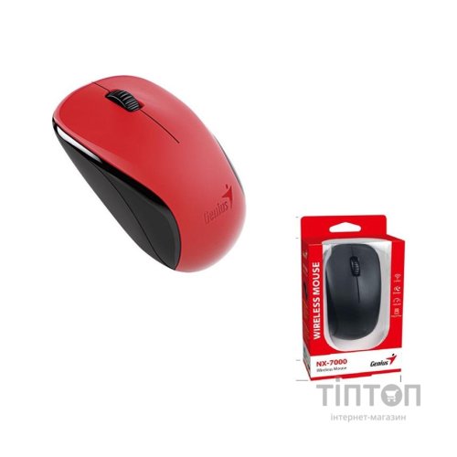 Мишка Genius NX-7000 Wireless Red (31030027403)