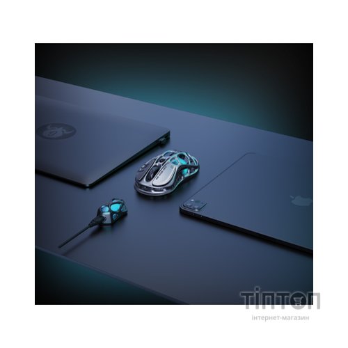 Мишка GravaStar Mercury M1 Pro magnesium alloy body BT/WL/USB-A RGB Gunmetal Gray (GRAVASTARM1PRO_GRY)