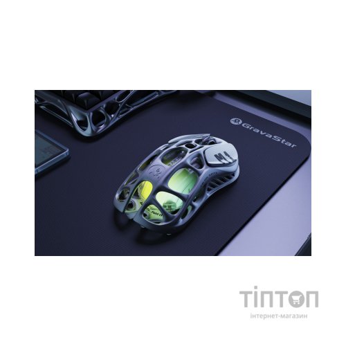 Мишка GravaStar Mercury M1 Pro magnesium alloy body BT/WL/USB-A RGB Gunmetal Gray (GRAVASTARM1PRO_GRY)