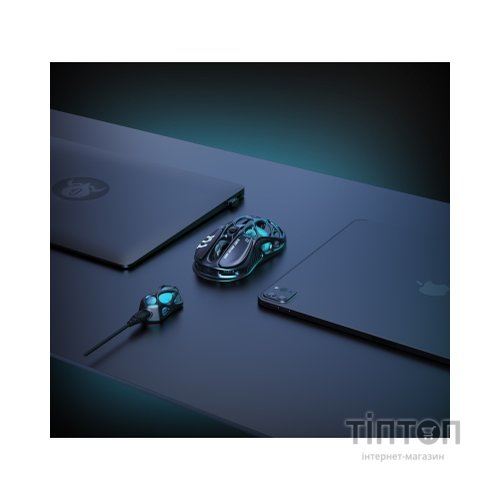 Мишка GravaStar Mercury M1 Pro magnesium alloy body BT/WL/USB-A RGB Gunmetal Gray (GRAVASTARM1PRO_GRY)